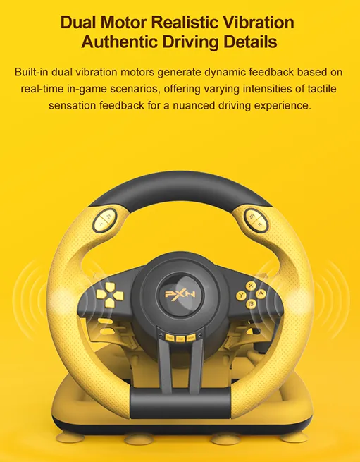 PXN V3PRO GAMING RACING WHEEL 4 PXN V3PRO GAMING RACING WHEEL - Image 2